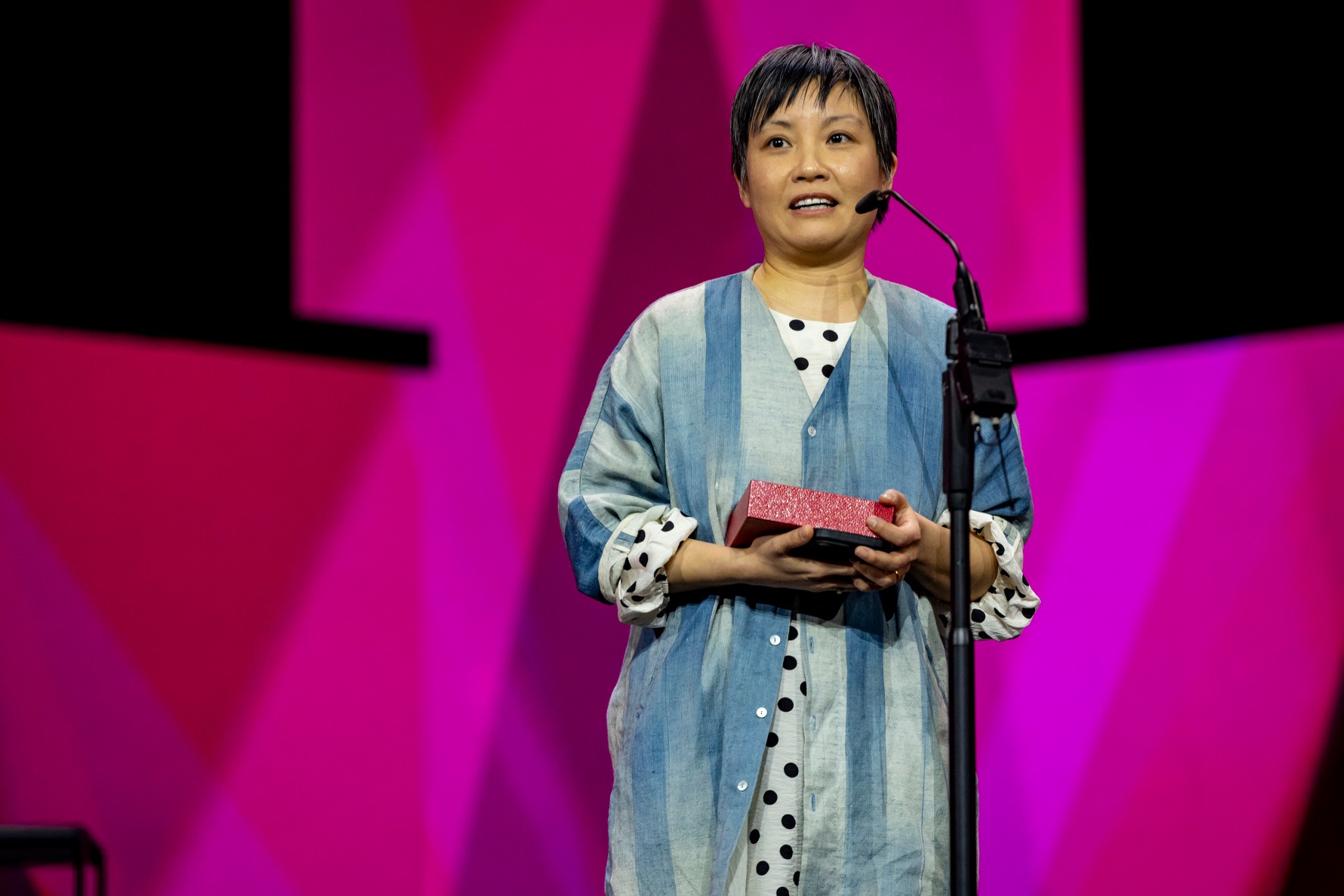 المخرجة الكندية ليزلي لوكسي تشان 