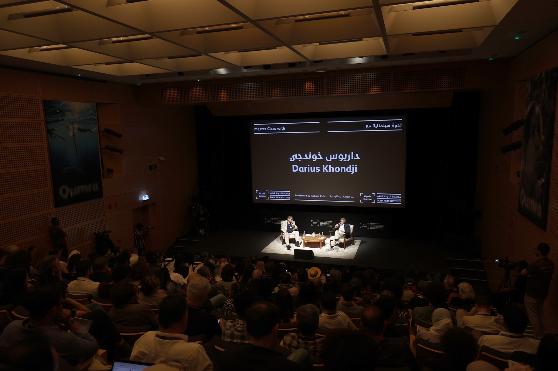 داريوس خنجي: السينما مثل الموسيقى والمصور السينمائي هو من يعزف لحن المخرج
