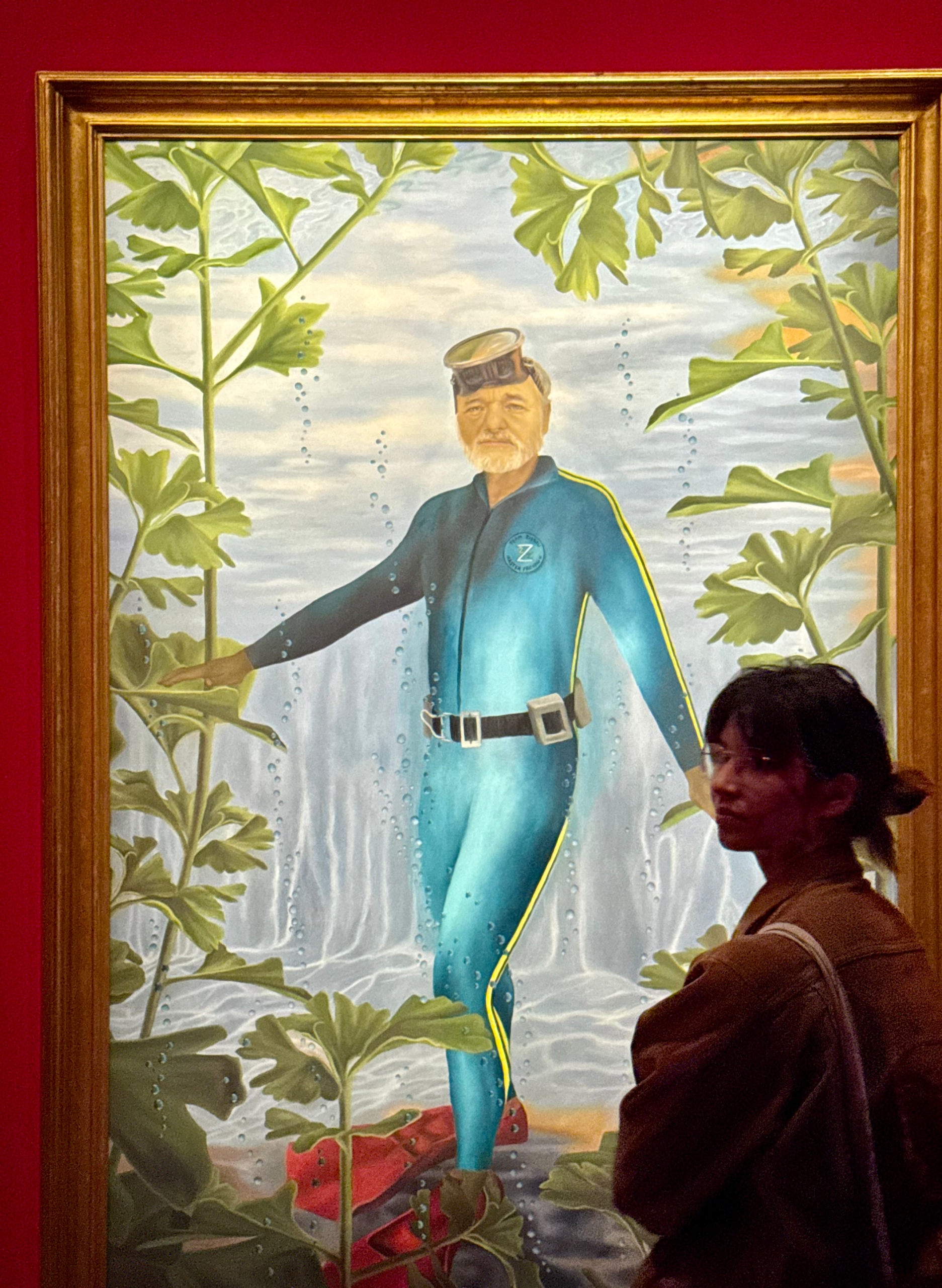 بورتريه لستيف زيسّو، الدور الذي يلعبه بيل موراي في «الحياة المائية»